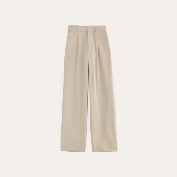 COPY - Everlane Draper Pleated Pant in Buttersmooth, Sandstone Sz 4R - Picture 1 of 12